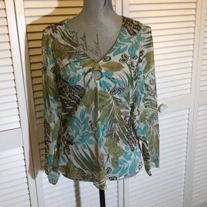 LOFT. Chiffon blouse